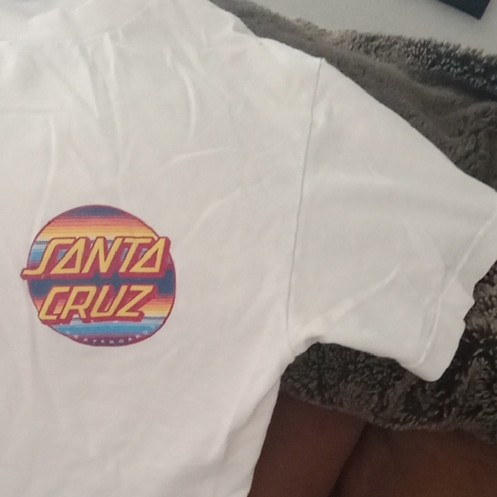 Santa Cruz White T-Shirt